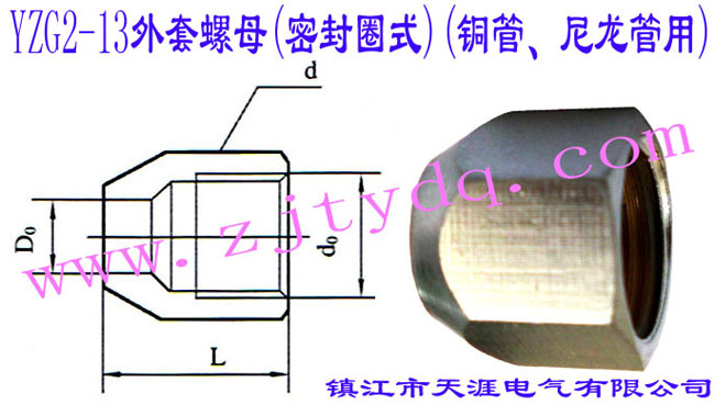 YZG2-13ĸ(ܷȦʽ)(~)Outer Liner Nut